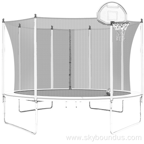 Outdoor 10ft Round trampoline with Protective Net